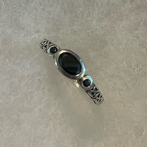 🖤SOLD🖤 Silpada Little Black Dress Cubic Zirconia Sterling Silver R2398 - Picture 10 of 16